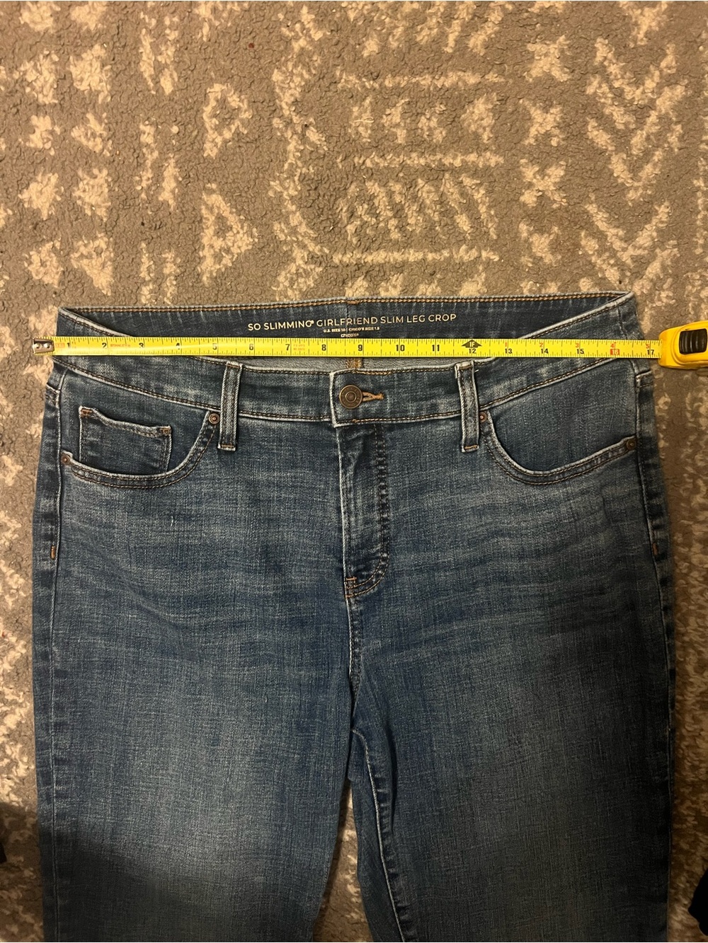 Chicos so slimming cropped capri jeans size 1.5 (10) (A123) - Picture 5 of 8